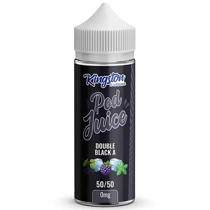Kingston Pod Juice Double Black A 100ml Shortfill - Ejuicewarehouse