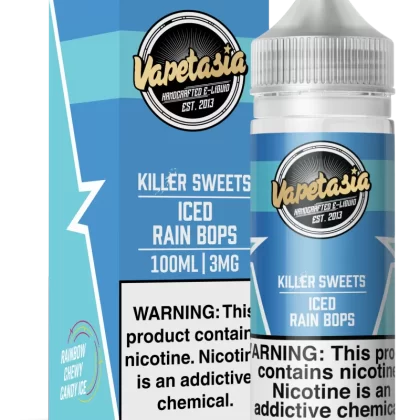 Vapetasia - Killer Sweets ICED Rain Bops - 100ML E-Liquid - 3MG
