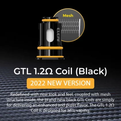 Eleaf GTL replacement coils - 0.8ohm (12-18w) / 5pcs/pack