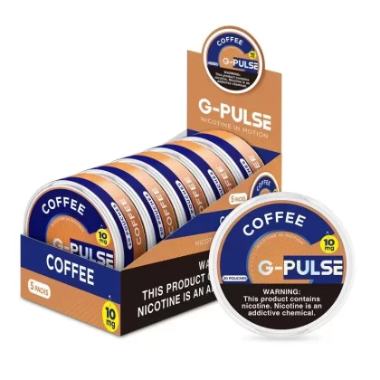 Coffee by G-Pulse Pouches - Strength#6MG>10MG