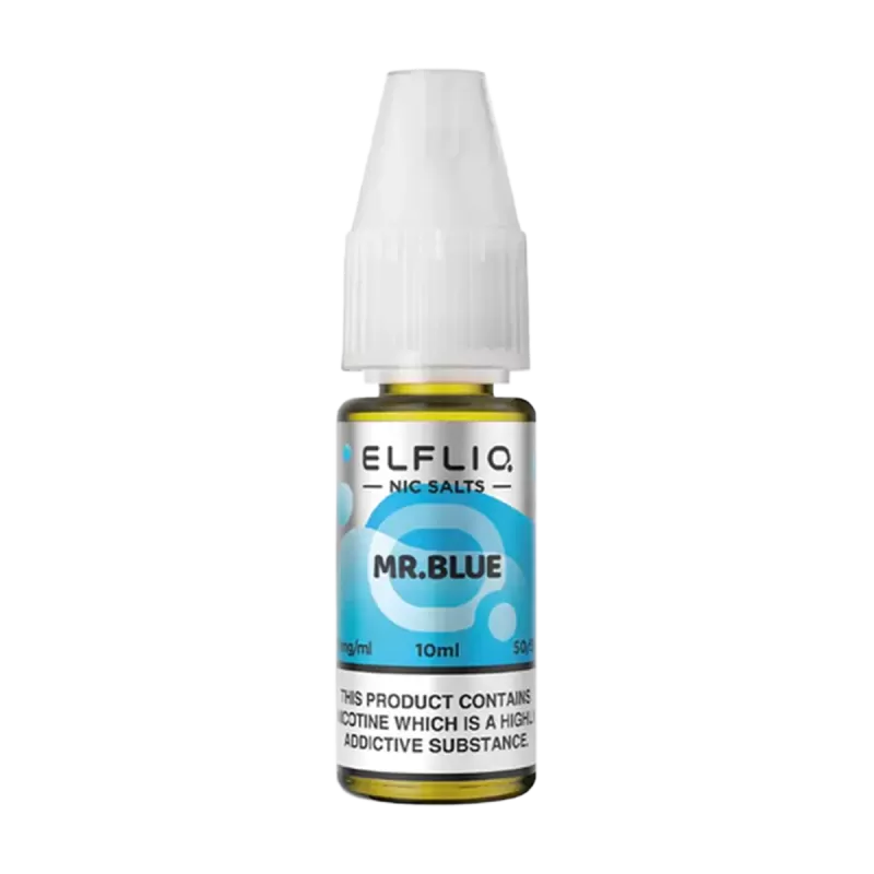 Mr Blue Elfliq Nic Salt by Elfbar - 10ml - 10mg - Vape Product