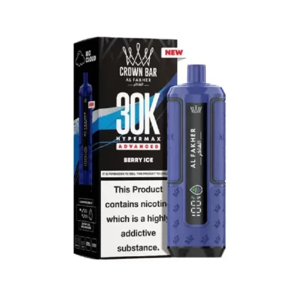 Al Fakher 30K Hypermax Prefilled Pod Kit Berry Ice - Strength#20mg