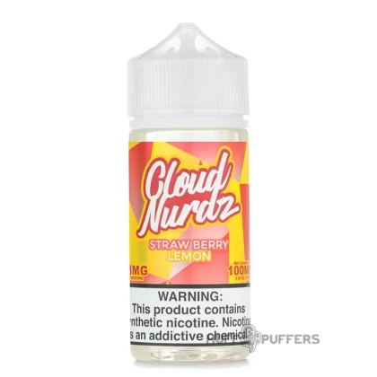 Cloud Nurdz – Strawberry Lemon 100mL - Nicotine Strength#0mg>3mg>6mg