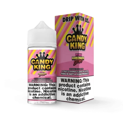 Candy King Pink Lemonade Strips 100ml Vape Juice - Eightvape