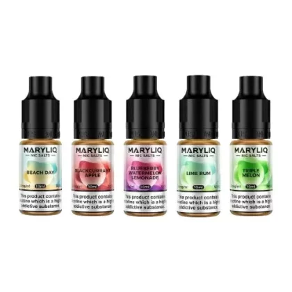 Maryliq Nicotine Salt E Liquid - Box Of 10 - Lemon Lime / 20mg