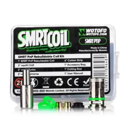 Wotofo SMRTCOiL PNP Rebuildable Coil Kit - Ejuicewarehouse