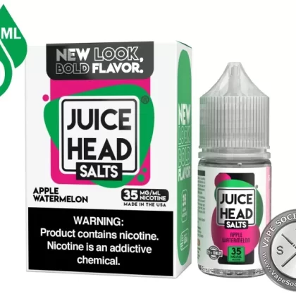 Apple Watermelon Juice Head Salts 30ml - Vape Product, Vape Product