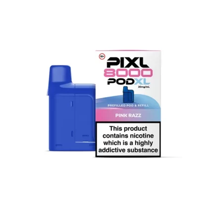Pixl 8000 Pink Razz Refill Pods - Ejuicewarehouse