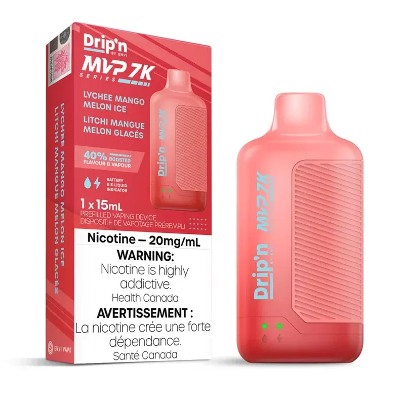DRIP’N 7000 – LYCHEE MELON ICE