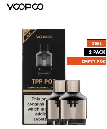 Voopoo TPP Replacement Pod - Gun Metal