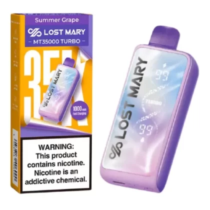 Summer Grape Disposable Vape (35000 Puffs) by Lost Mary MT35000 Turbo