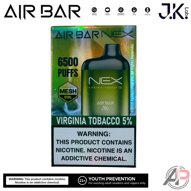 Air Bar Nex 6500 Puffs Disposable Vape Device - Banana frost, Berry Bliss - Image 2