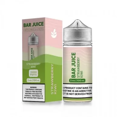 Strawberry Kiwi by Bar Juice BJ30000 ELiquid 100mL - Nicotine Level#3mg>6mg
