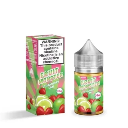 Fruit Monster Salt E-Liquid – Strawberry Lime – 30ml