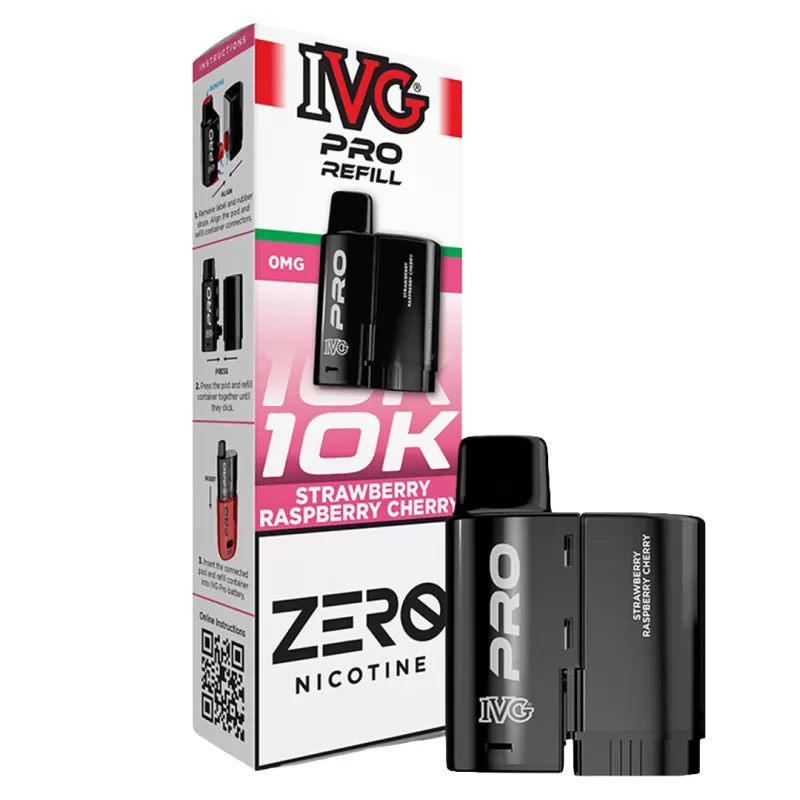 IVG PRO 12 Refill POD 0mg - Raspberry Blast