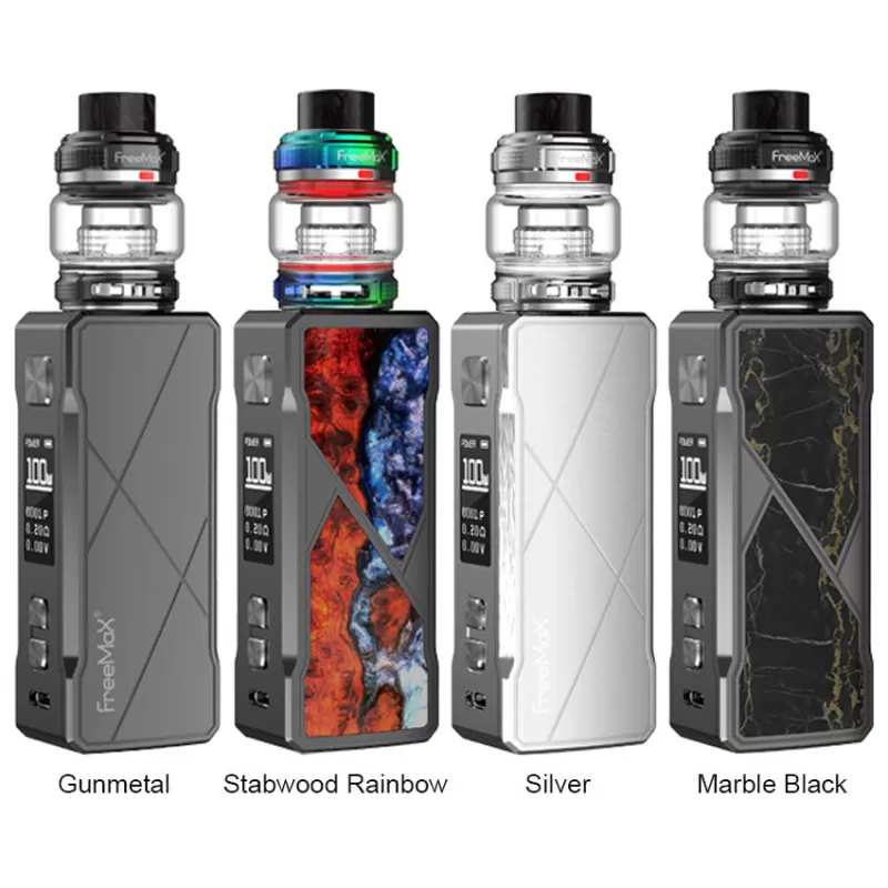 Freemax Maxus 100W Kit with Fireluke 3 Tank Metal Edition 5ml - Stabwood Rainbow - Image 2