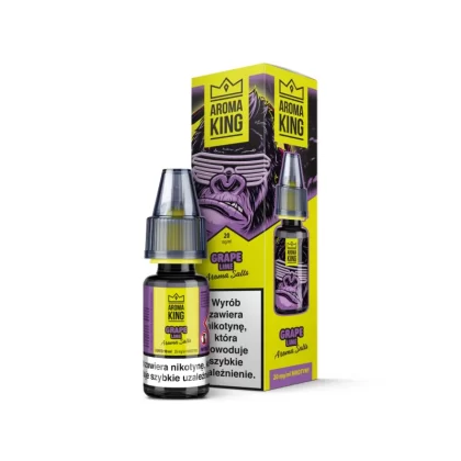 Liquid Aroma King Gorilla Salt 20mg 10ml Grape Lime