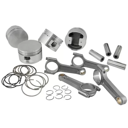 SPA TURBO Forged piston flat top and Connecting rod kit for C20NE 2.0 / 2.2L 8V (86mm) Chevy Euro