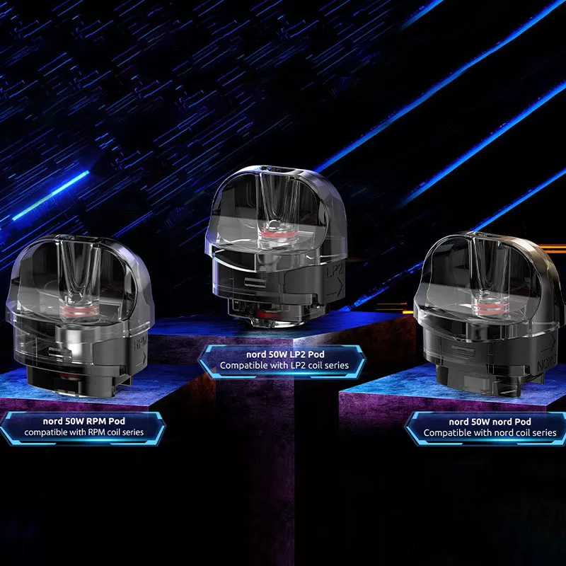 SMOK Nord 50W Replacement Empty Pod 3pcs/pack - 4.5ml Nord Pod / CN-SZ
