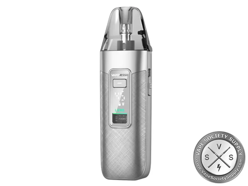 Vaporesso LUXE X3 Pod Kit - Carbon Black, Fluid Blue - Image 2