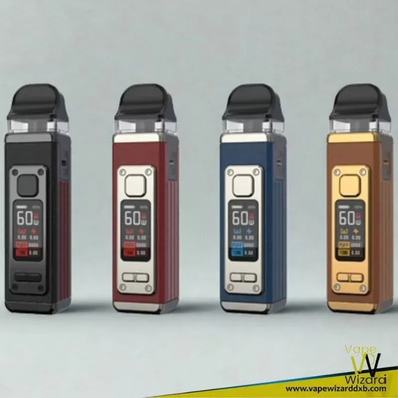 SMOK RPM 4 Kit Leather Series 60W Pod System 1650mAh Vape Pod Starter Kit - Vapewizarddxb