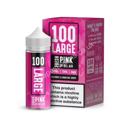 Fresh Pink Of Bel Air by 100 Large Juice Short Fill - Vapestreams Co