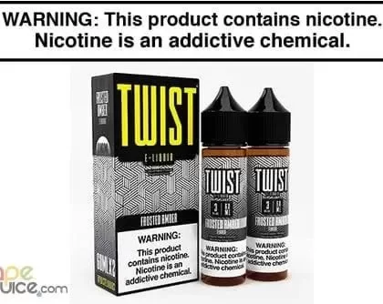 FROSTED AMBER BY TWIST E LIQUID 120ML - Vapejuice