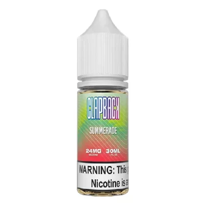 Sale $10.49 – Summerade By Saveurvape – Clap Back TF-Nic Salts 30mL