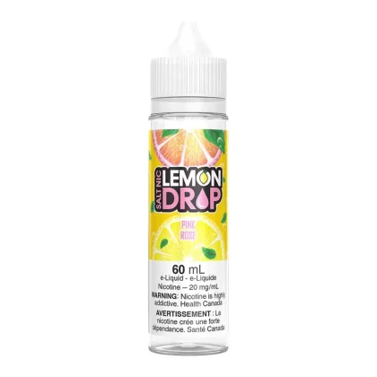Lemon Drop Salt Nic E-Liquid – Pink 60ml