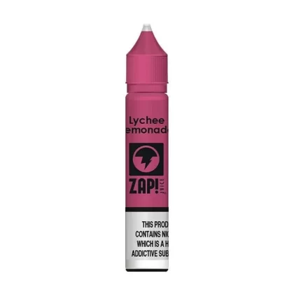 LYCHEE LEMONADE NICOTINE SALT E-LIQUID BY ZAP! - Nicotine Strength#10ml Bottle - 10mg Nicotine>10ml Bottle - 20mg Nicotine