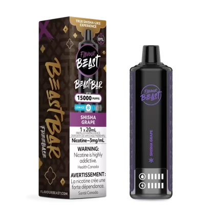 Saveur Beast – Beast Bar – Shisha Raisin | Vape Cloud Canada