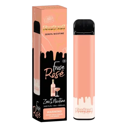 Food God Zero Nicotine 2400 Puffs Disposable Vape Device - Banana Azul, Cafe Tabac (012ABF)