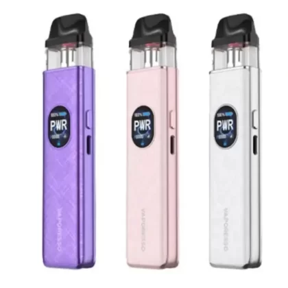 Vaporesso XROS 5 30W Pod Kit - Black Leather, Blue Silk