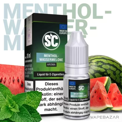 SC Liquid – Menthol Wassermelone - 6mg/ml, 3mg/ml