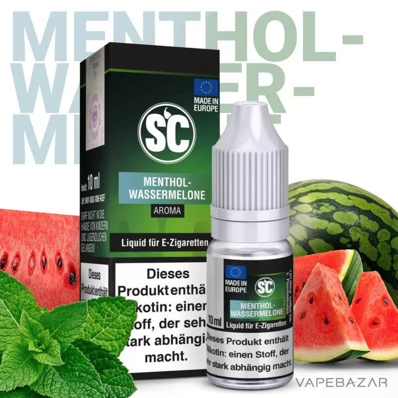 SC Liquid – Menthol Wassermelone - 6mg/ml, 3mg/ml