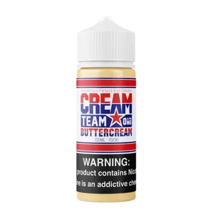 Cream Team Buttercream 100mL - Vape Product, Vape Product