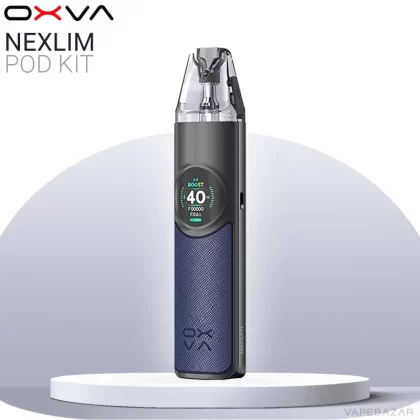 OXVA NeXlim Pod Kit – Dark Blue - Pod Kit / OXVA / 1500 mAh / max. 40 Watt / 4ml / USB-C