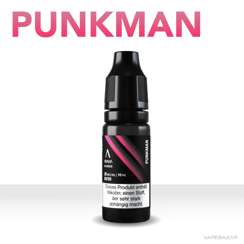 Adalya Liquid – Punkman - 10mg/ml, 20mg/ml; Propylenglykol, pflanzliches Glycerin - Image 2