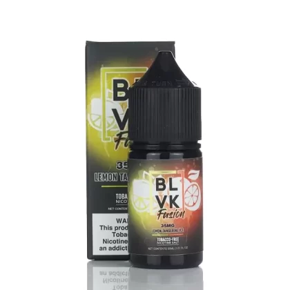 BLVK Fusion TFN Salt Lemon Tangerine Ice 30ml (35mg) - Ejuicewarehouse
