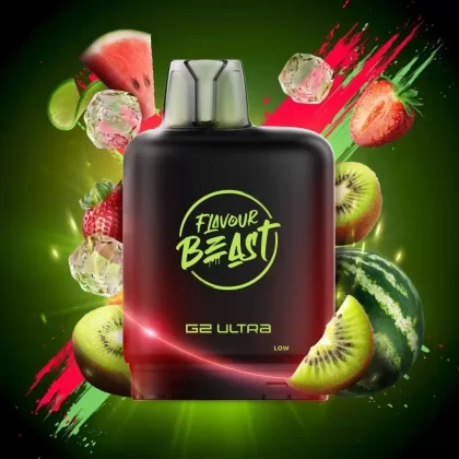 Level X G2 Ultra Flavour Beast Pods – Watermelon Strawberry Kiwi Ice, 50K Puffs