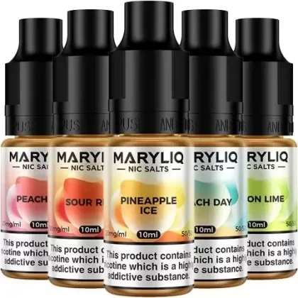 Lost Mary MaryLiq Nic Salt E-Liquids - Flavour#Beach Day>Blackcurrant Apple>Blueberry Sour Raspberry>Blueberry Watermelon Lemonade>Cherry Ice>Cherry Lemon Mint>Citrus Sunrise>Double Apple>Le