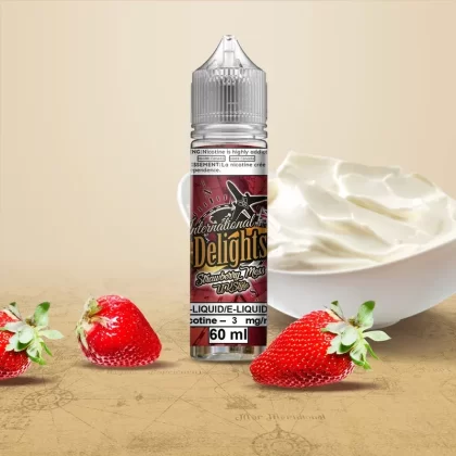 Strawberry Mess - Nicotine#0 mg>3 mg>6 mg>12 mg>18 mg>20 mg Salt>35 mg Salt>50 mg Salt>10 mg Salt~Size#60 ml>120 ml>30 ml