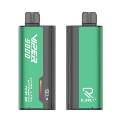 Rufpuf Viper Disposable – Athens Apple Watermelon Twist Ice 50mg (9000Puffs) - Vapebar Pk