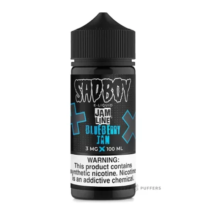Sadboy Jam Line – Blueberry Jam 100mL - Vape Product, Vape Product