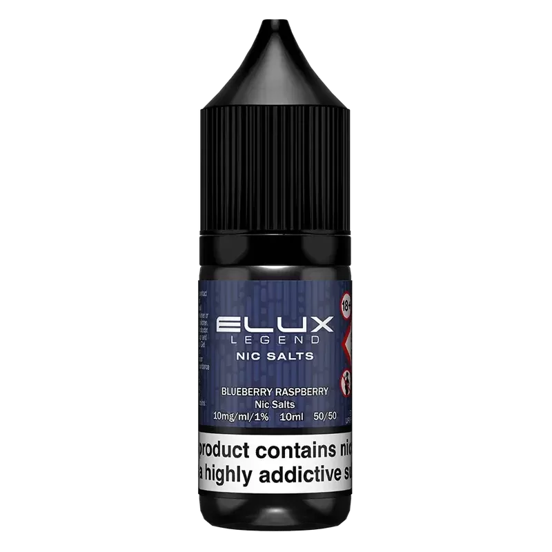 Elux Blueberry Raspberry Nic Salt Vape Juice 10ml