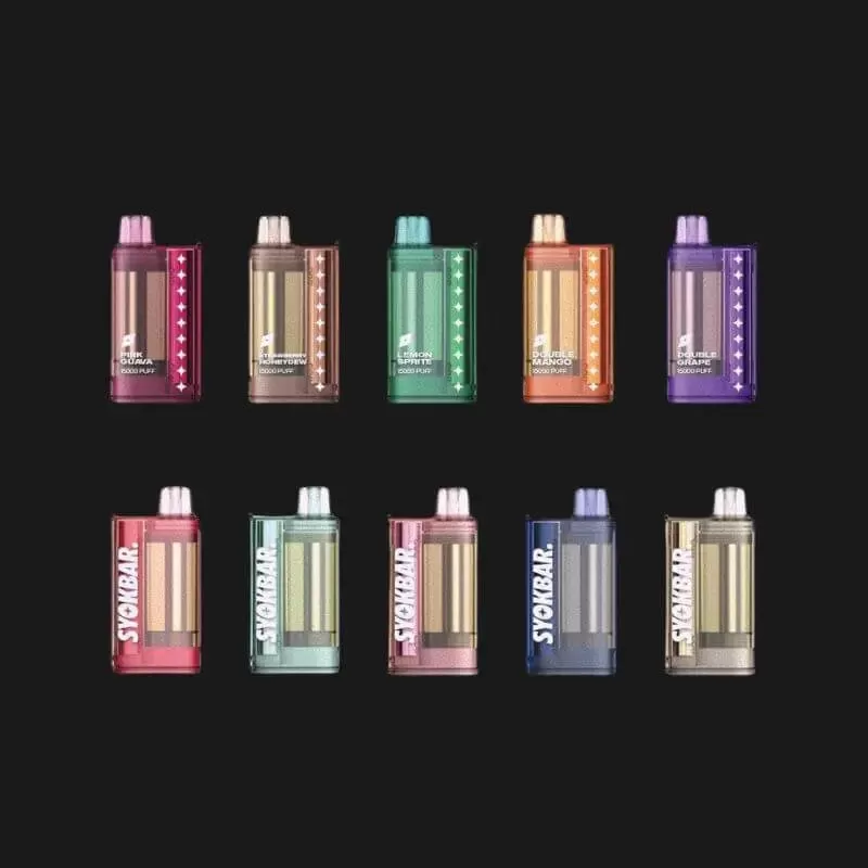 SYOKBAR 15,000 Puffs - Apple Orange Strawberry
