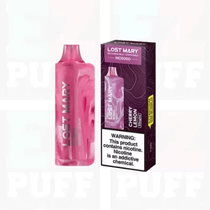 Cherry Lemon Lost Mary MO5000 - Eliquidsupply
