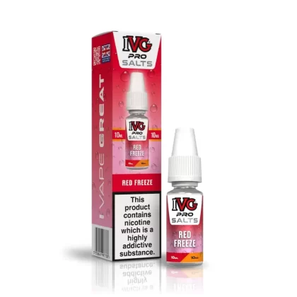 IVG Pro Red Freeze Nic Salt - 10mg