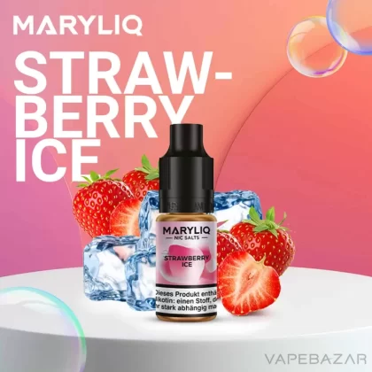 MARYLIQ by Lost Mary – Nic Salt – Strawberry Ice - 20mg/ml, 10mg/ml