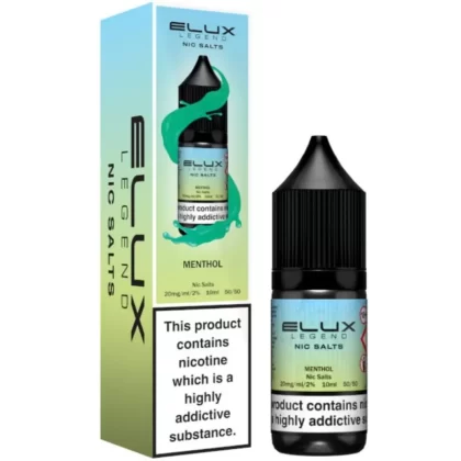 Menthol Nic Salt E-Liquid Legend Series by ELUX (10ml) - 10mg